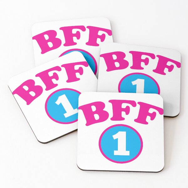 Item preview, BFF 1 Mejores amigos para siempre número 1 con 2 coincidentes designed and sold by jazzydevil.