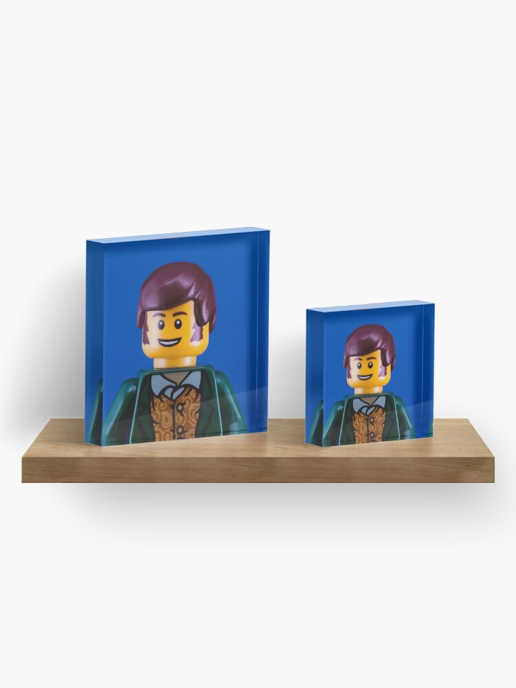 Alternate view of Robbie Burns Portrait Acrylic Block