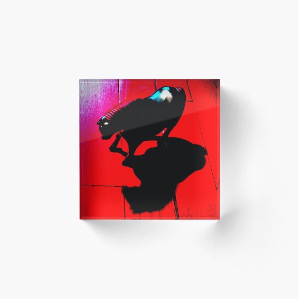 RED HORSE Acrylic Block