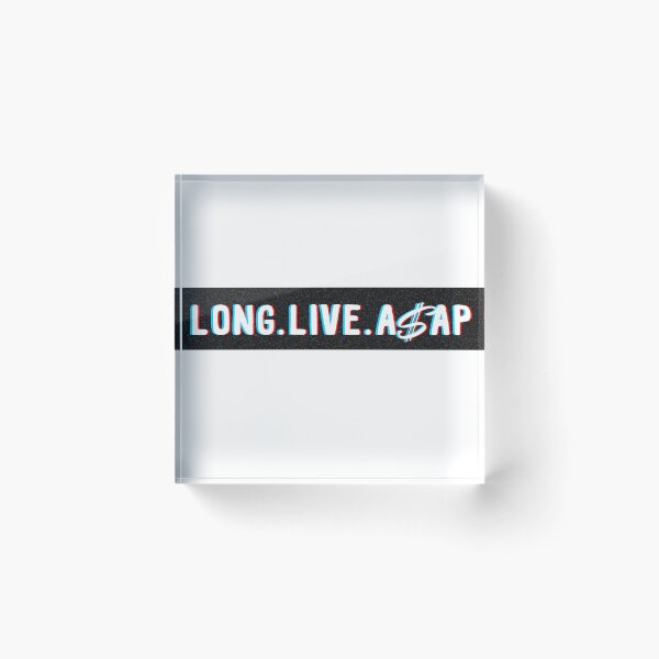 Long Live A$AP Acrylic Block