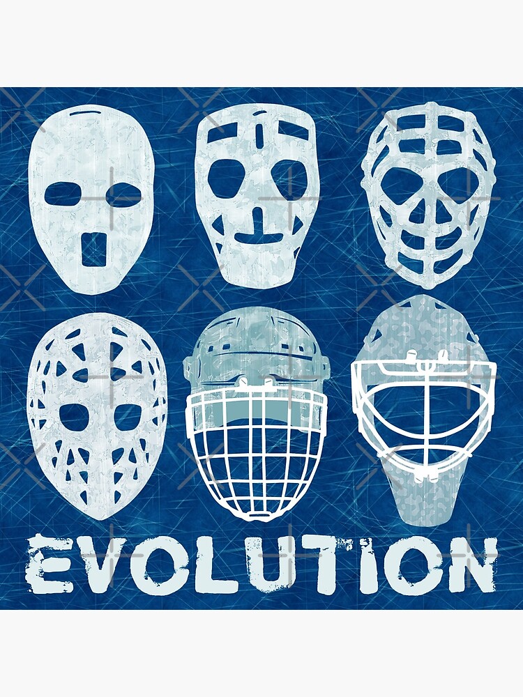 Hockey Goalie Mask Style Hawaiian Shirt