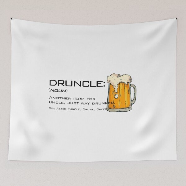 Item preview, Druncle - Drinking Uncle designed and sold by KoolMoDee.