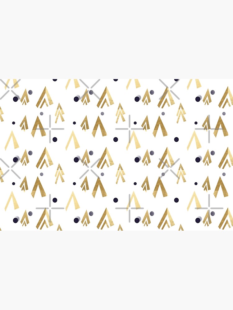Golden teepees under the blue moon by Stasiajahadi