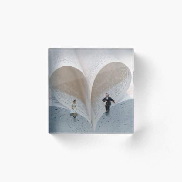Love Acrylic Block