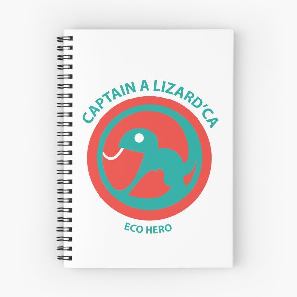 Item preview, Captain A-lizard-ca WITH TEXT designed and sold by stringerthings.