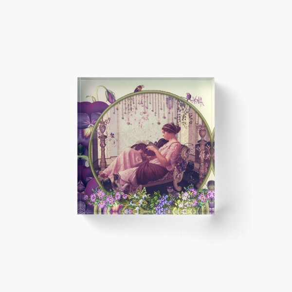 Item preview, A Violet Afternoon designed and sold by Lisa Marie Mercer.