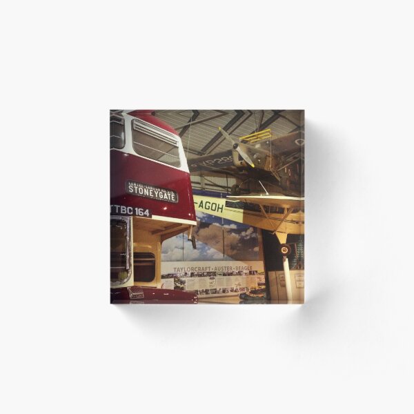 Snibston Discovery Museum Acrylic Block