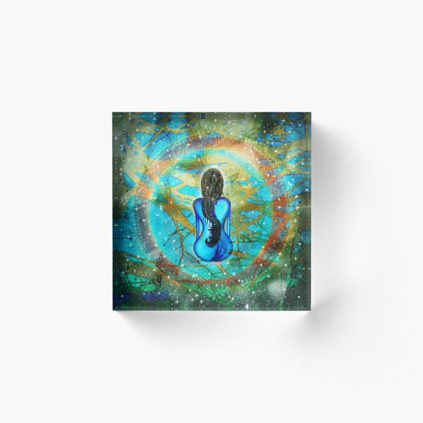 In my own time II Acrylic Block