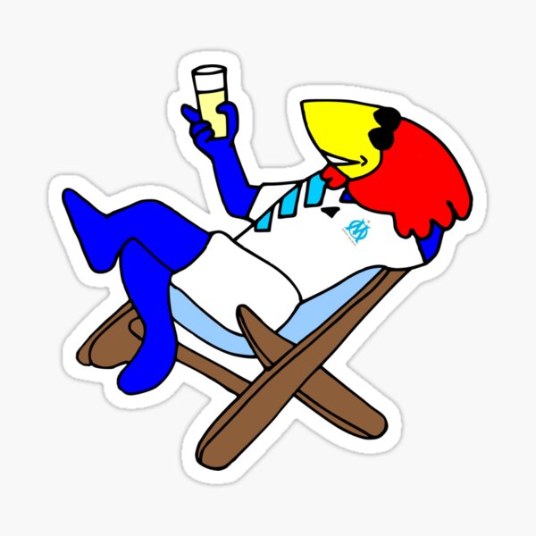 Footix Marseille pastis Sticker