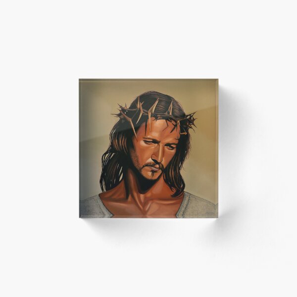 Jesus Christ Superstar Painting Acrylic Block