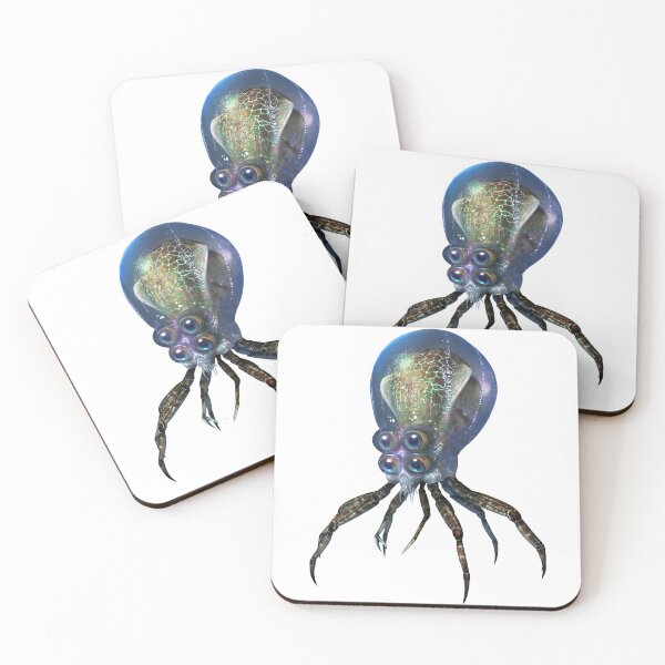 Crabsquid Coasters (Set of 4)