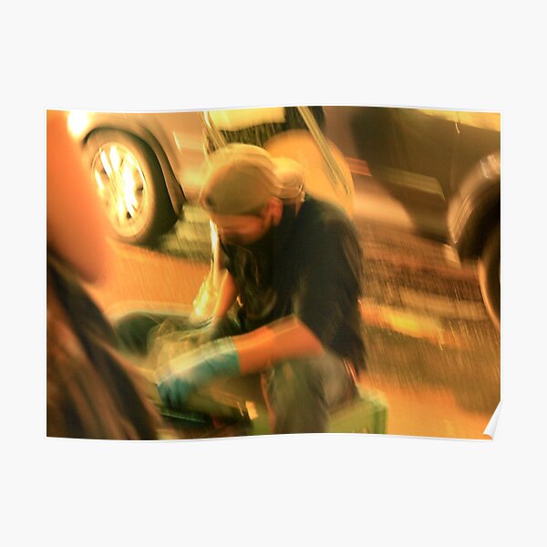 Street Corner Guy Poster
