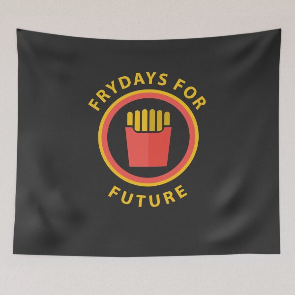 Item preview, Frydays For Future | Sweet Potato Fries | French Fry designed and sold by deichmonster.