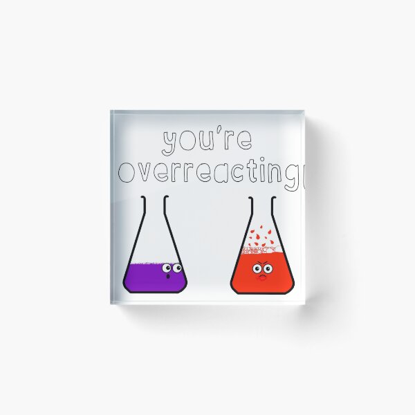 Item preview, You're Overreacting designed and sold by hellafandom.