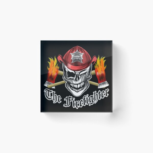 Item preview, Firefighter Skull 6.1 designed and sold by sdesiata.