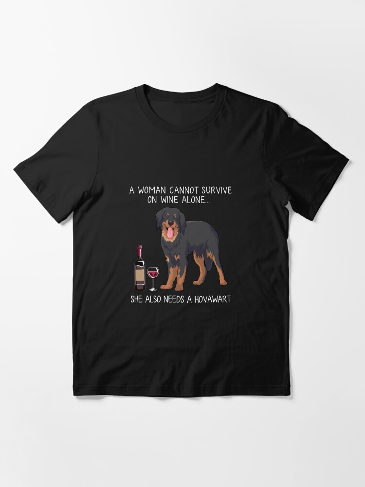 Wine and dog outlet t shirt