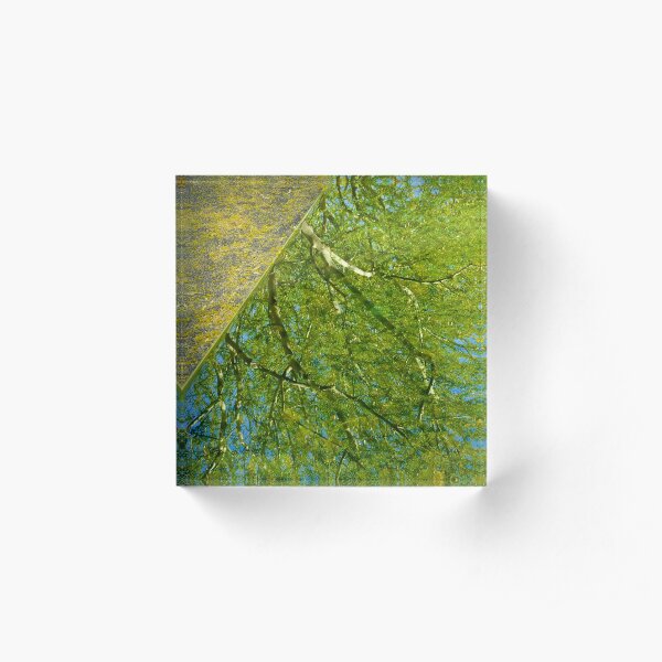 A Place to Reflect Acrylic Block