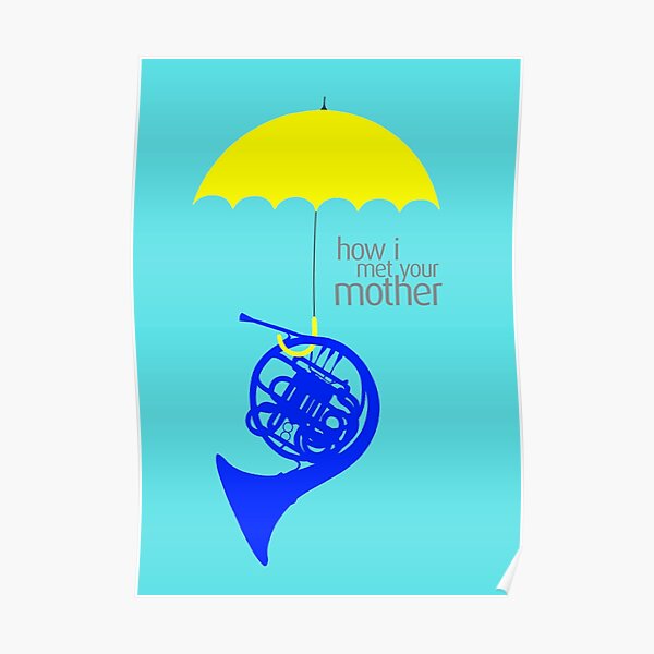 Cómo conocí a tu madre - Póster Minimal Lámina Póster