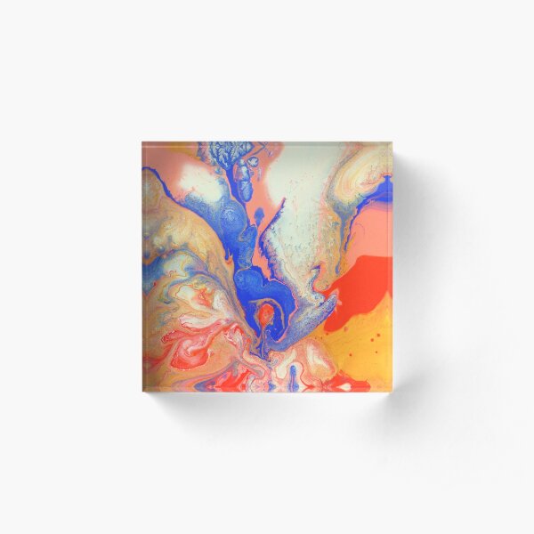 THREADS OF CONNECTION Acrylic Block