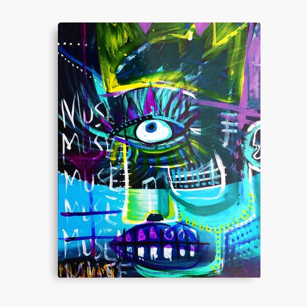 Muse Metal Print