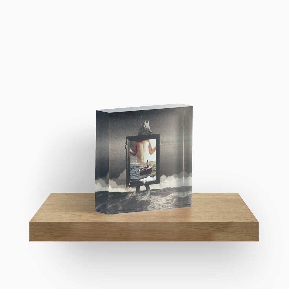 Inside Of My Outer Self Acrylic Block