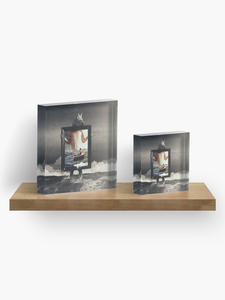 Alternate view of Inside Of My Outer Self Acrylic Block