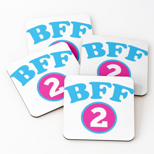 Item preview, BFF 1 Mejores amigos para siempre número 2 con 1 coincidente designed and sold by jazzydevil.