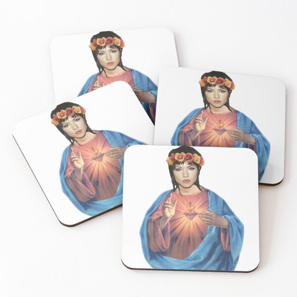 Carlegend Slay Jepsus Coasters (Set of 4)