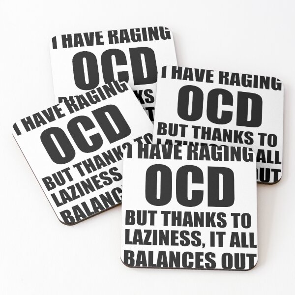 Item preview, RAGING OCD designed and sold by Divertions.