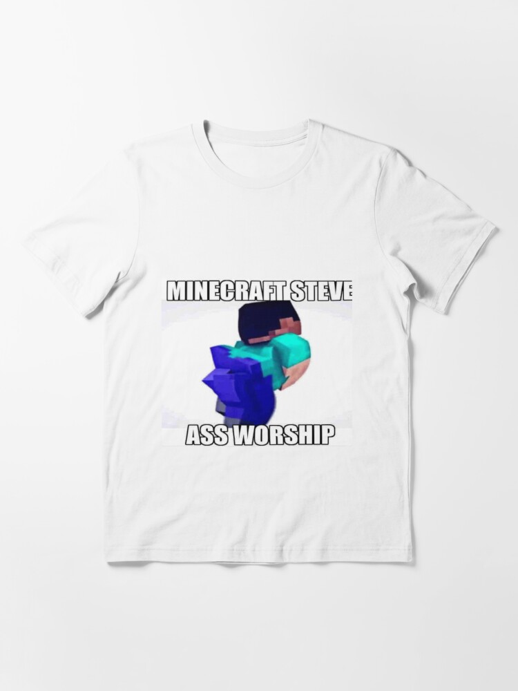minecraft steve t shirt