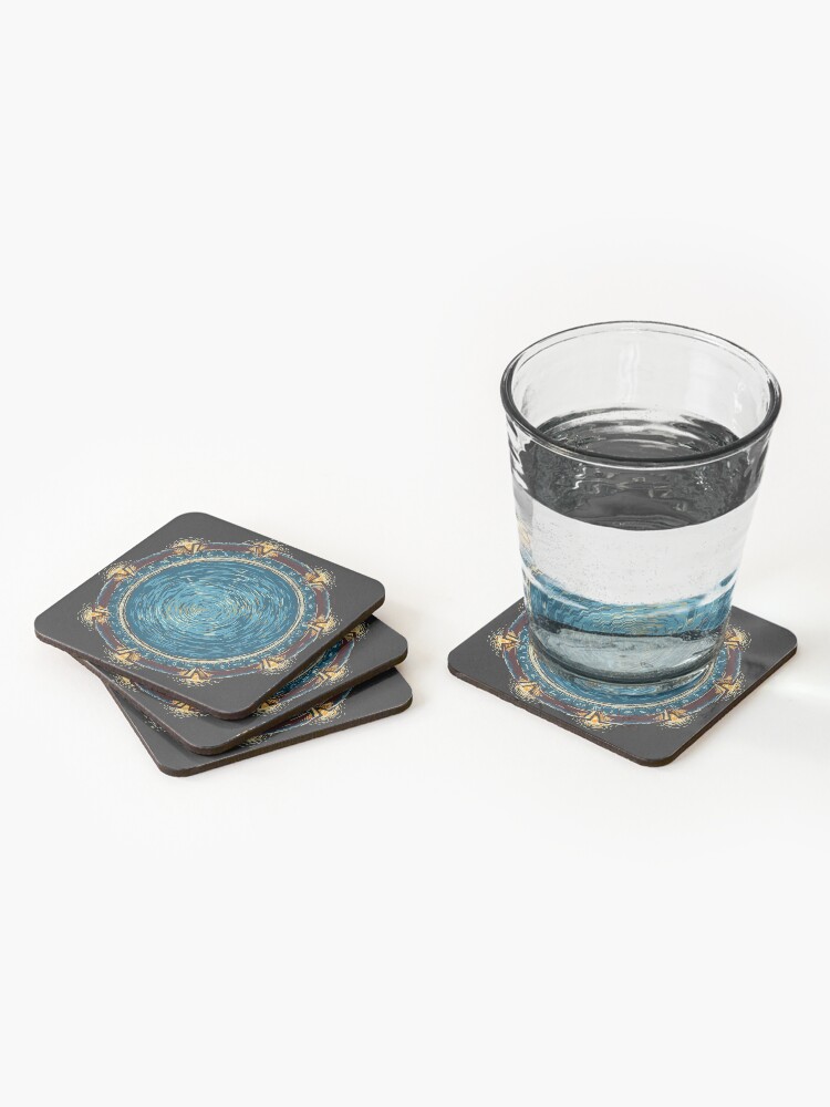 Alternate view of Starry Gate Coasters (Set of 4)