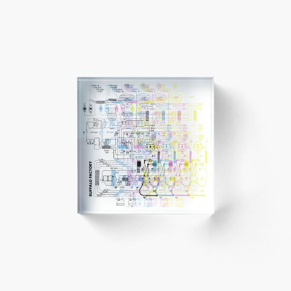 Item preview, Buffalo Factory- CMYK Wiring Diagram designed and sold by buffalofactory.