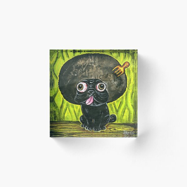 Pug Soul Acrylic Block