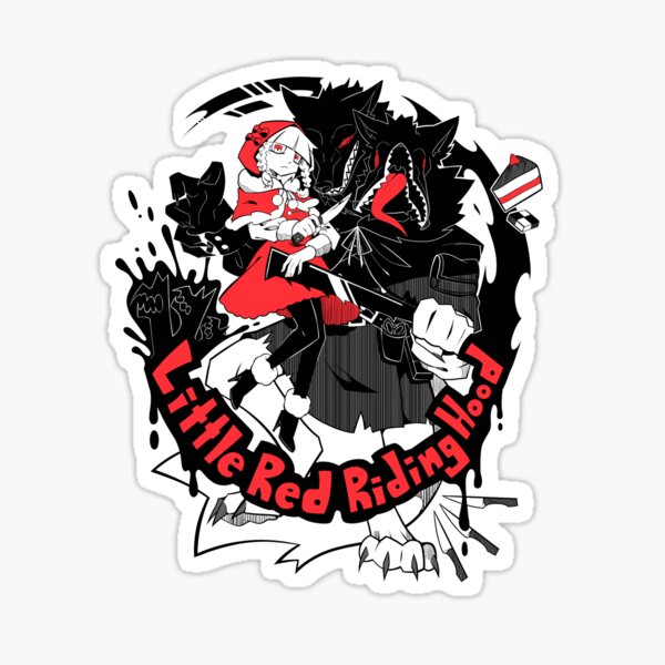 Little Red Riding Hood Sticker