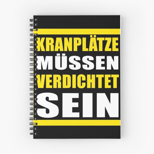 Item preview, Kranplätze müssen verdichtet sein | Kranführer Ronny designed and sold by Dator.