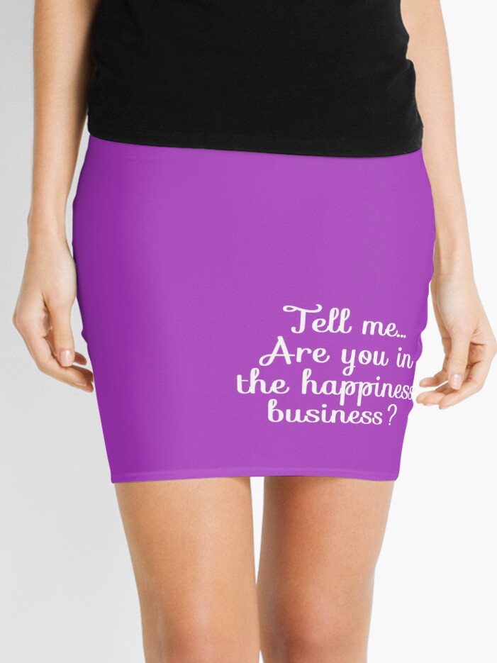 Business on sale skirt quote