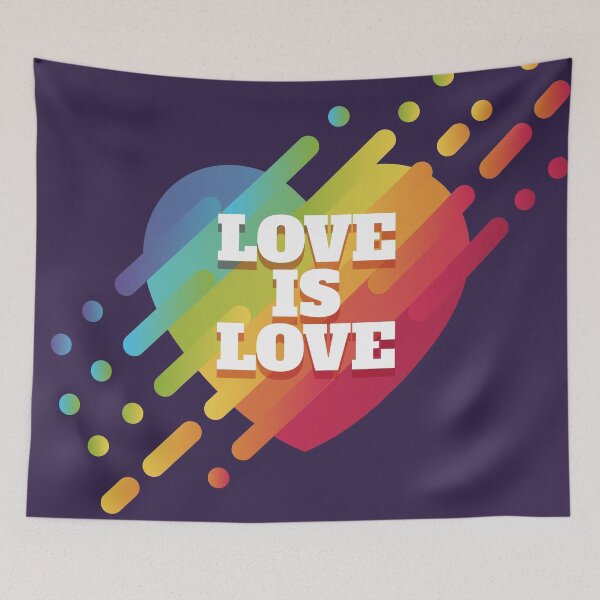 Item preview, Love is Love - LGBT Pride designed and sold by Robert Lynch.