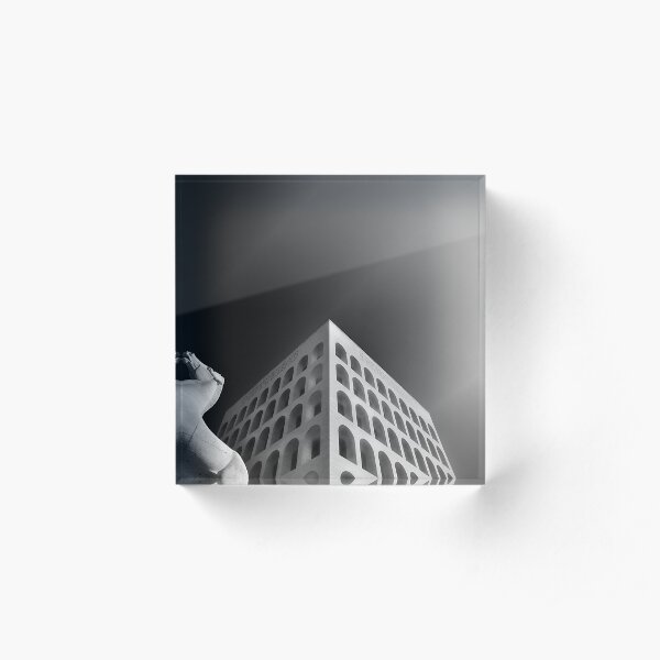 Palazzo della Civilta Acrylic Block