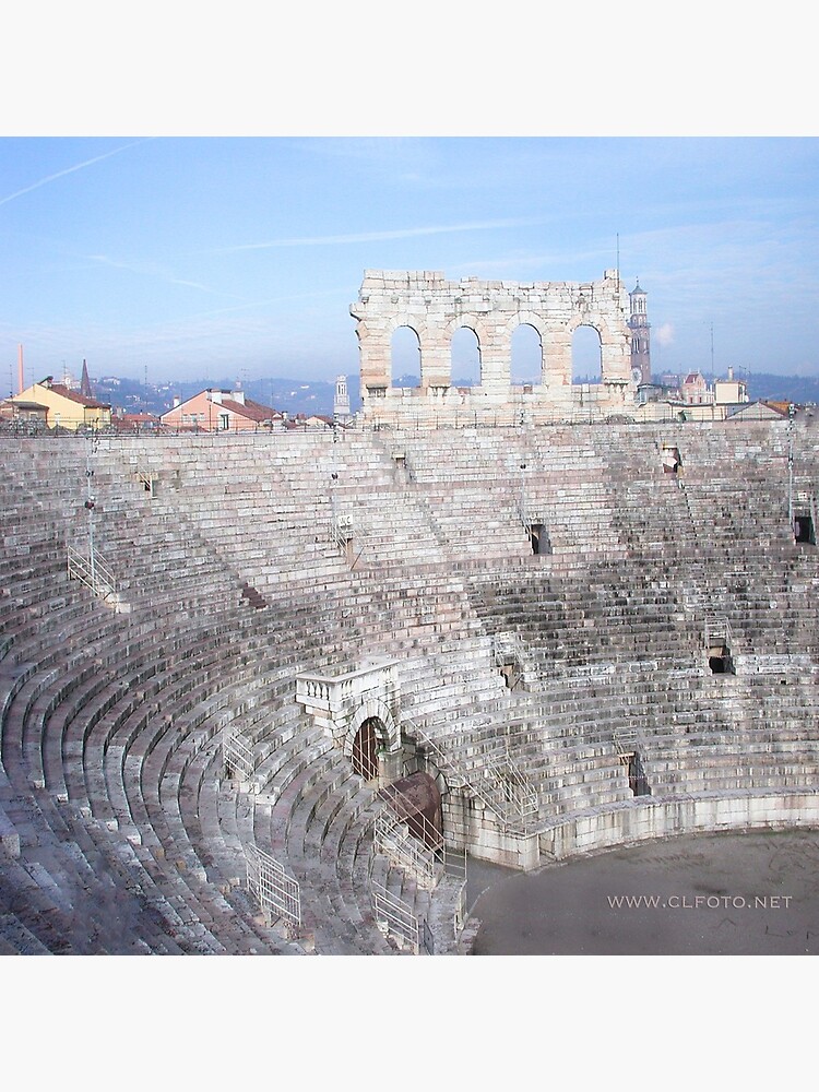 Winter inside L'Arena, Verona, Italy by leemcintyre