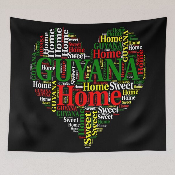 Item preview, Guyana Home Sweet Home designed and sold by MimsTees.