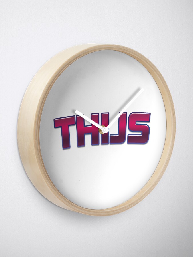 Thumbnail 1 of 4, Clock, Thijs designed and sold by rednready4.