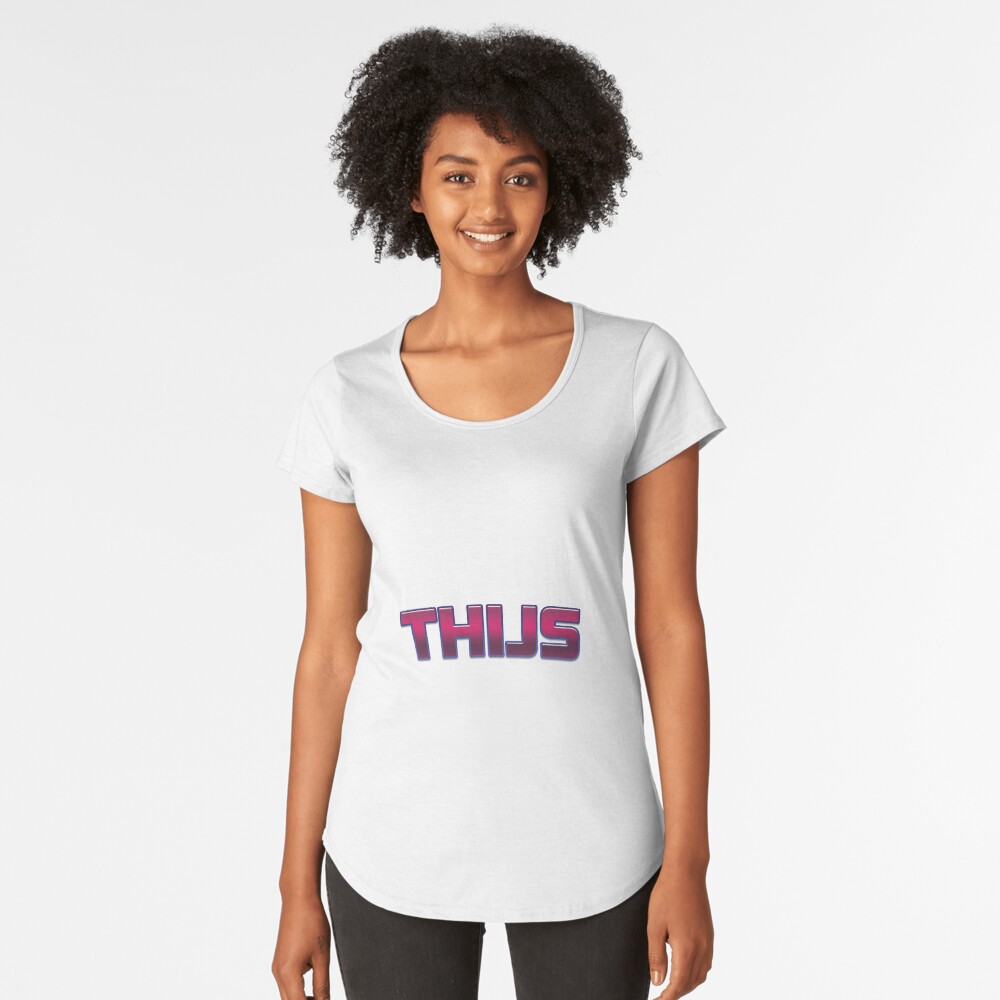 Item preview, Premium Scoop T-Shirt designed and sold by rednready4.