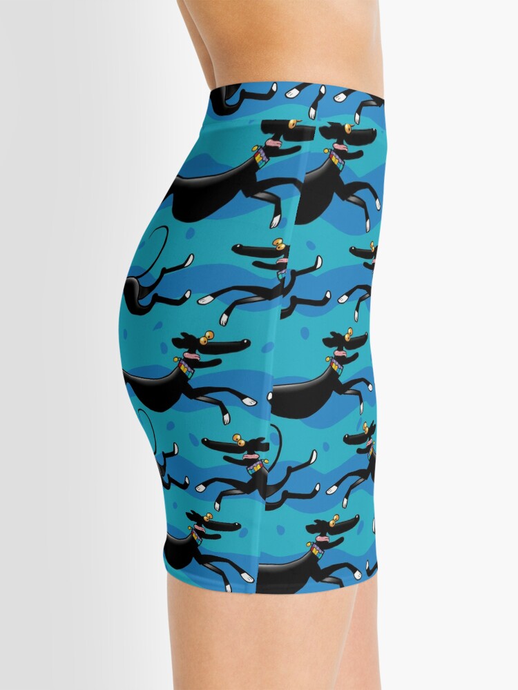 Alternate view of Blue Zoomies pattern Mini Skirt