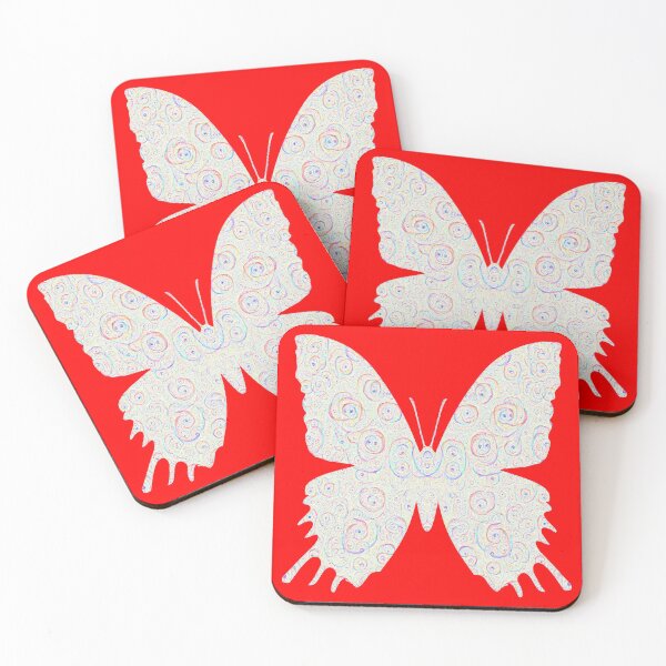 Item preview,  #DeepDream White Butterfly designed and sold by blackhalt.