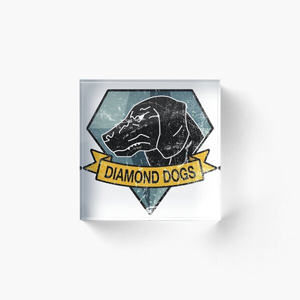 MGS - DIAMOND DOGS Logo Acrylic Block