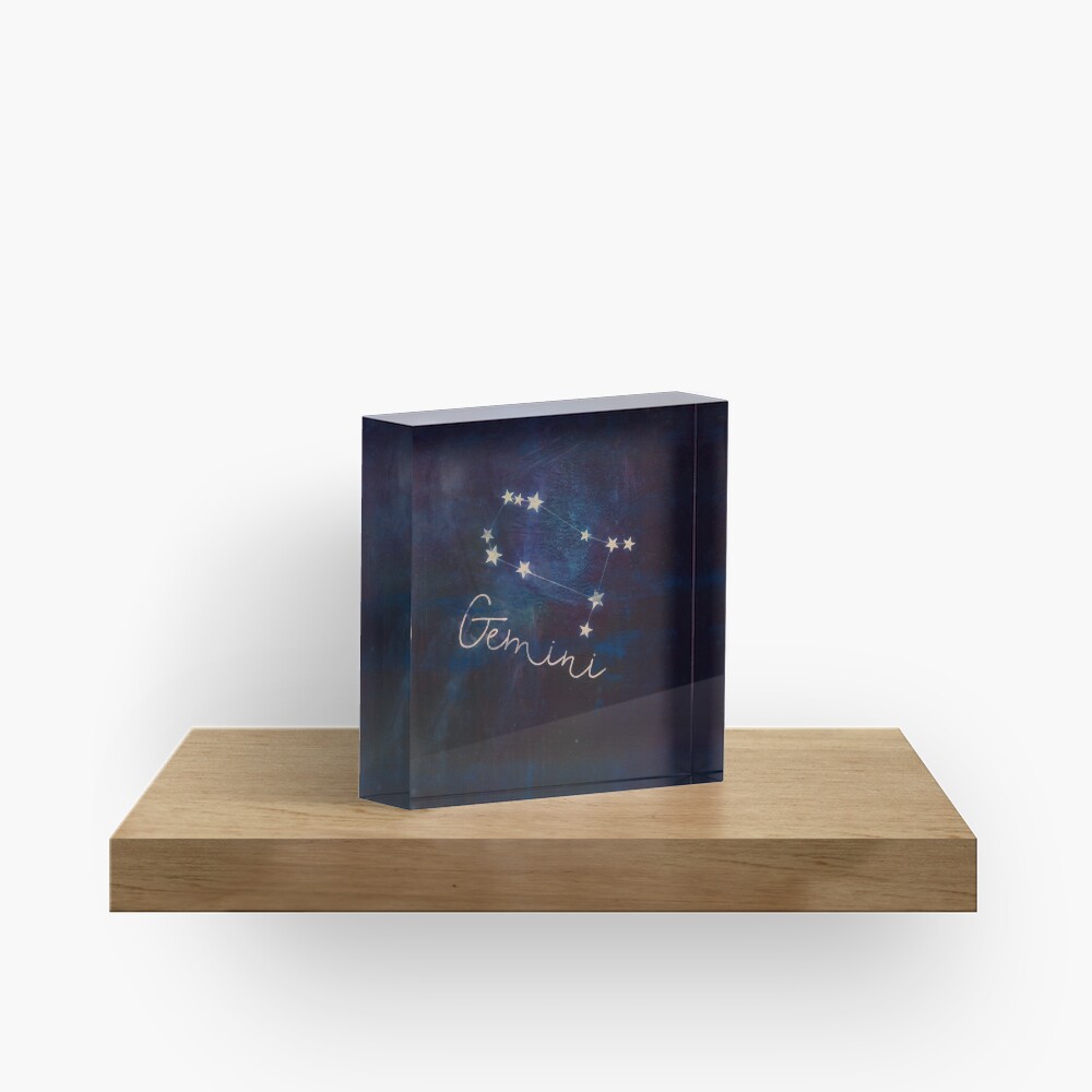 Gemini Acrylic Block