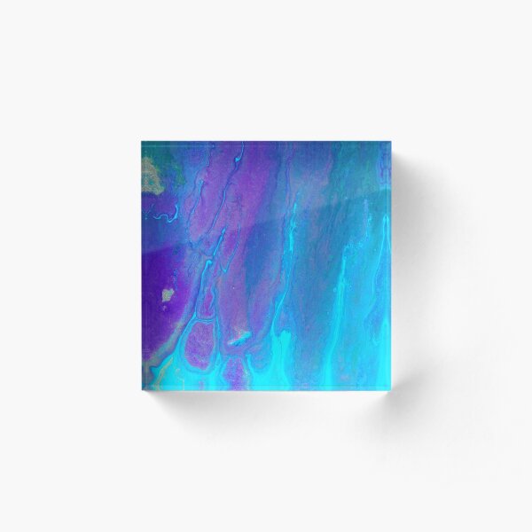 Ocean Harmony Acrylic Block