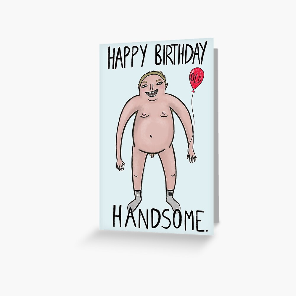 Docteur Petit Pénis HAPPY BIRTHDAY CARD drôle Carte de vœux