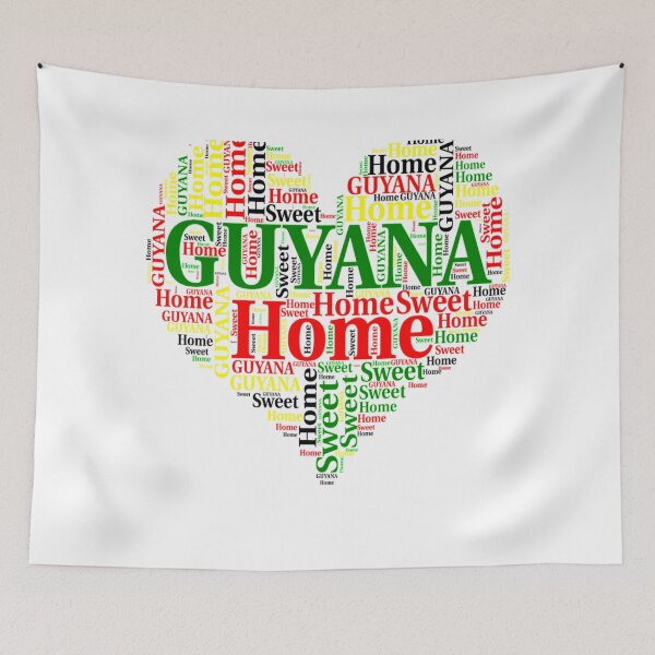 Item preview, Guyana Home Sweet Home designed and sold by MimsTees.