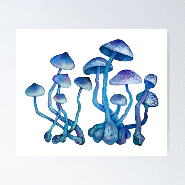 Item preview, Blue shroomies designed and sold by IEVA IEFAE.